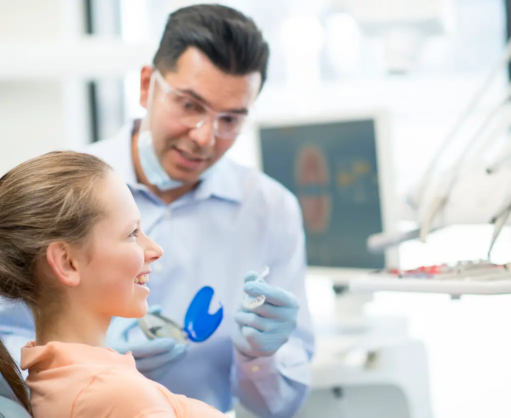 orthodontist check up